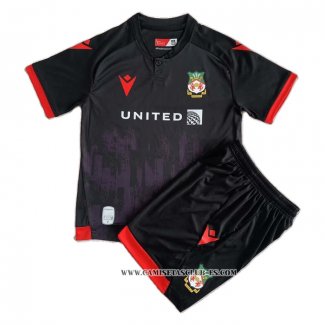 Camiseta Tercera Wrexham Nino 23-24