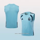 Camiseta de Entrenamiento Argentina 25-26 Sin Mangas Azul
