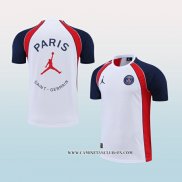 Camiseta de Entrenamiento Paris Saint-Germain Jordan 22-23 Blanco