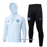 Chandal con Capucha del Inter Milan 23-24 Azul