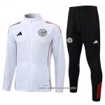 Chandal de Chaqueta del Ajax Nino 25-26 Blanco