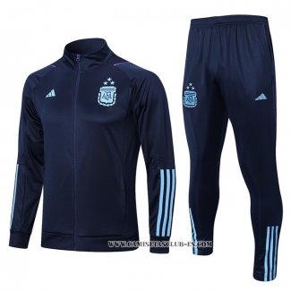 Chandal de Chaqueta del Argentina 22-23 Azul