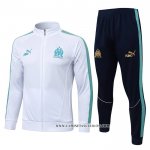 Chandal de Chaqueta del Olympique Marsella 25-26 Blanco