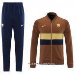 Chandal de Chaqueta del Pumas UNAM 21-22 Marron
