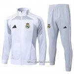 Chandal de Chaqueta del Real Madrid 25-26 Blanco Gris