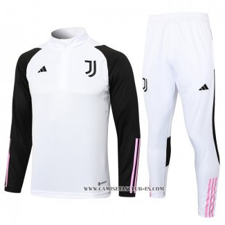 Chandal de Sudadera del Juventus 23-24 Blanco