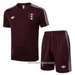 Chandal del Ajax 25-26 Manga Corta Rojo - Pantalon Corto