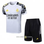 Chandal del Real Madrid 25-26 Manga Corta Blanco - Pantalon Corto