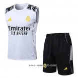 Chandal del Real Madrid 25-26 Sin Mangas Blanco