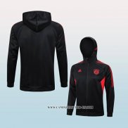 Chaqueta con Capucha del Bayern Munich 23-24 Negro