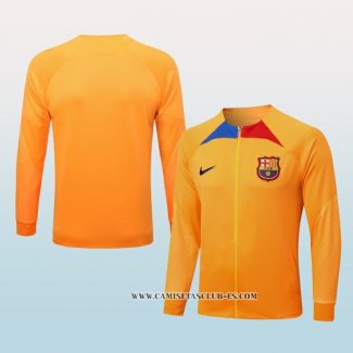 Chaqueta del Barcelona 22-23 Naranja