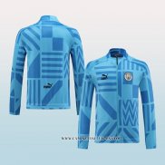 Chaqueta del Manchester City 22-23 Azul Claro