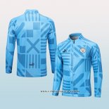 Chaqueta del Manchester City 22-23 Azul Claro