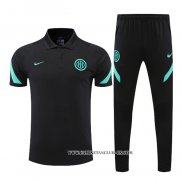 Conjunto Polo del Inter Milan 22-23 Negro