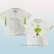 Tailandia Camiseta Brasil Jesus 2025 Blanco