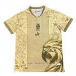 Tailandia Camiseta Brasil Special 25-26 Oro