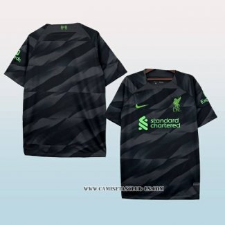 Tailandia Camiseta Liverpool Portero 23-24 Negro