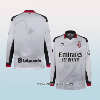 Camiseta Cuarto AC Milan Portero 25-26 Manga Larga