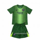 Camiseta Paris Saint-Germain Portero Nino 25-26 Verde