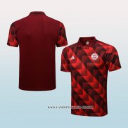 Camiseta Polo del Bayern Munich 22-23 Rojo