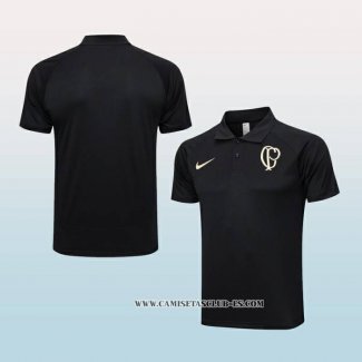 Camiseta Polo del Corinthians 23-24 Negro