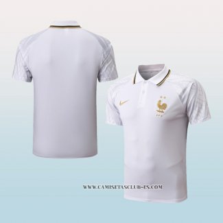 Camiseta Polo del Francia 22-23 Blanco