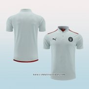 Camiseta Polo del Manchester City 22-23 Gris