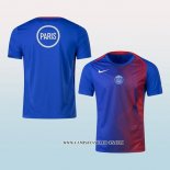 Camiseta Pre Partido del Paris Saint-Germain 25-26 Azul Rojo