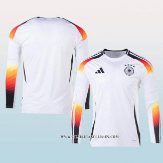 Camiseta Primera Alemania 2024 Manga Larga