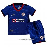 Camiseta Primera Cruz Azul Nino 23-24