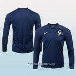 Camiseta Primera Francia 2022 Manga Larga