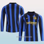 Camiseta Primera Inter Milan 26-27 Manga Larga
