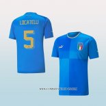 Camiseta Primera Italia Jugador Locatelli 2022