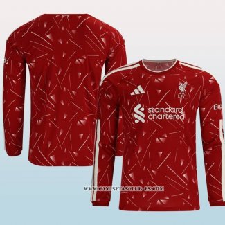 Camiseta Primera Liverpool 26-27 Manga Larga