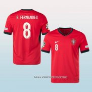 Camiseta Primera Portugal Jugador B.Fernandes 2024