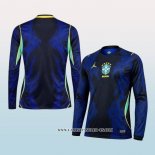 Camiseta Segunda Brasil 2026 Manga Larga