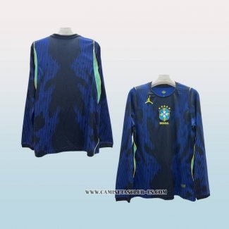 Camiseta Segunda Brasil 2026 Manga Larga