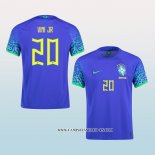 Camiseta Segunda Brasil Jugador Vini Jr. 2022
