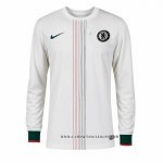 Camiseta Segunda Chelsea 25-26 Manga Larga