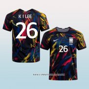 Camiseta Segunda Corea del Sur Jugador Lee Kang In 2022