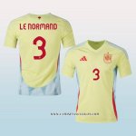 Camiseta Segunda Espana Jugador Le Normand 2024