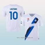 Camiseta Segunda Inter Milan Jugador Lautaro 23-24