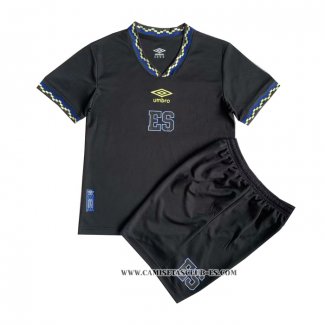 Camiseta Tercera El Salvador Nino 23-24