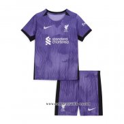 Camiseta Tercera Liverpool Nino 23-24