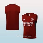 Camiseta de Entrenamiento Arsenal 25-26 Sin Mangas Rojo