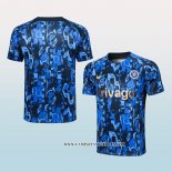 Camiseta de Entrenamiento Chelsea 23-24 Azul