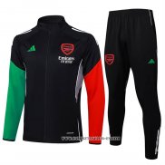 Chandal de Chaqueta del Arsenal Nino 25-26 Negro