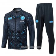Chandal de Chaqueta del Napoli 25-26 Negro