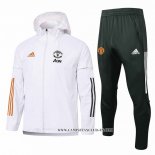 Chandal de Rompevientos del Manchester United 2021 Blanco