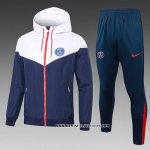 Chandal de Rompevientos del Paris Saint-Germain 24-25 Azul Blanco